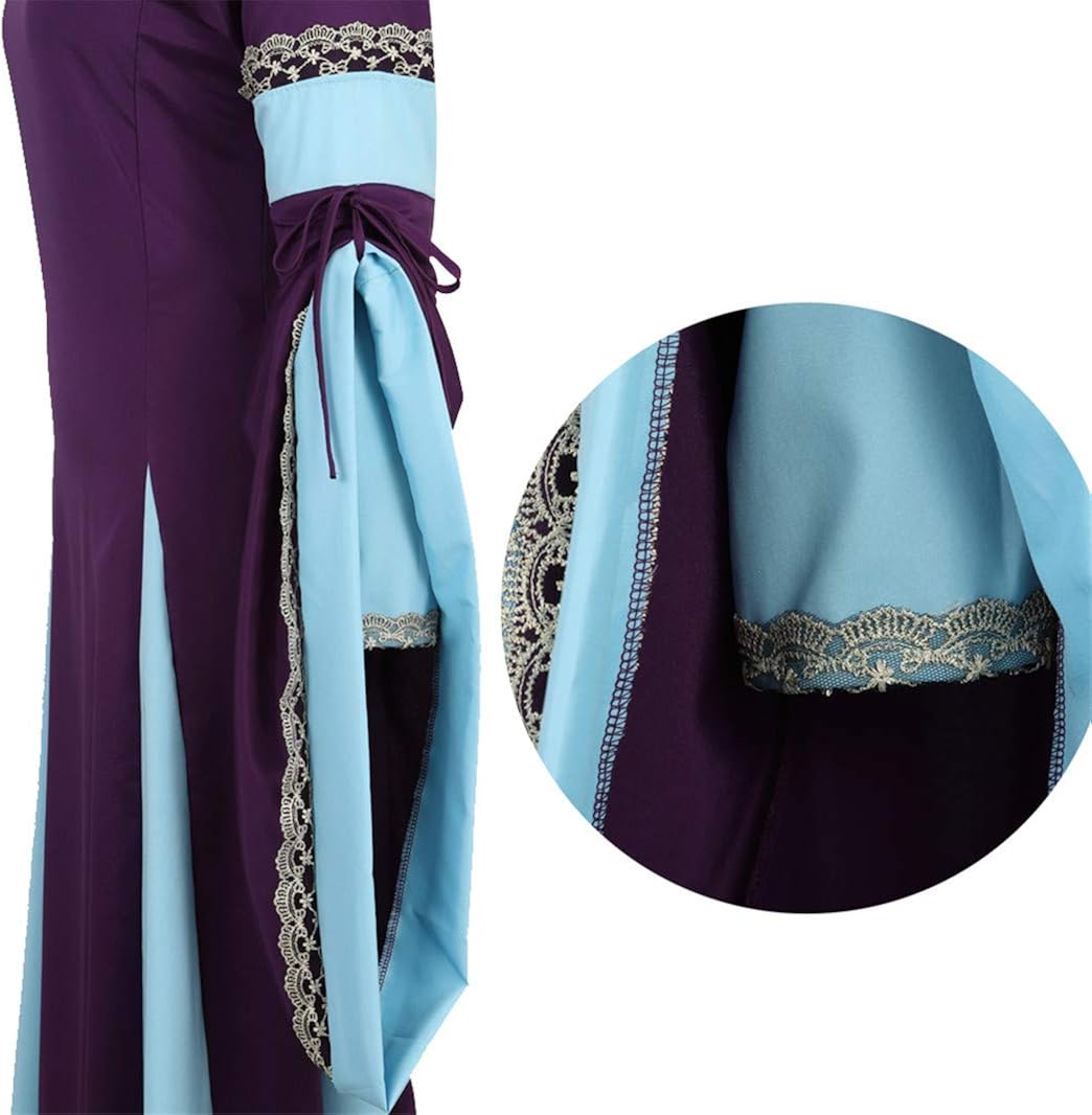 Disfraces renacentista vestido retro para mujer talla XL