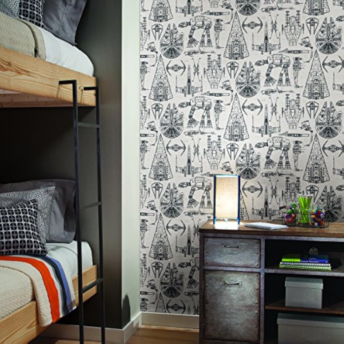 RoomMates Star Wars - Papel pintado para pegar y pegar