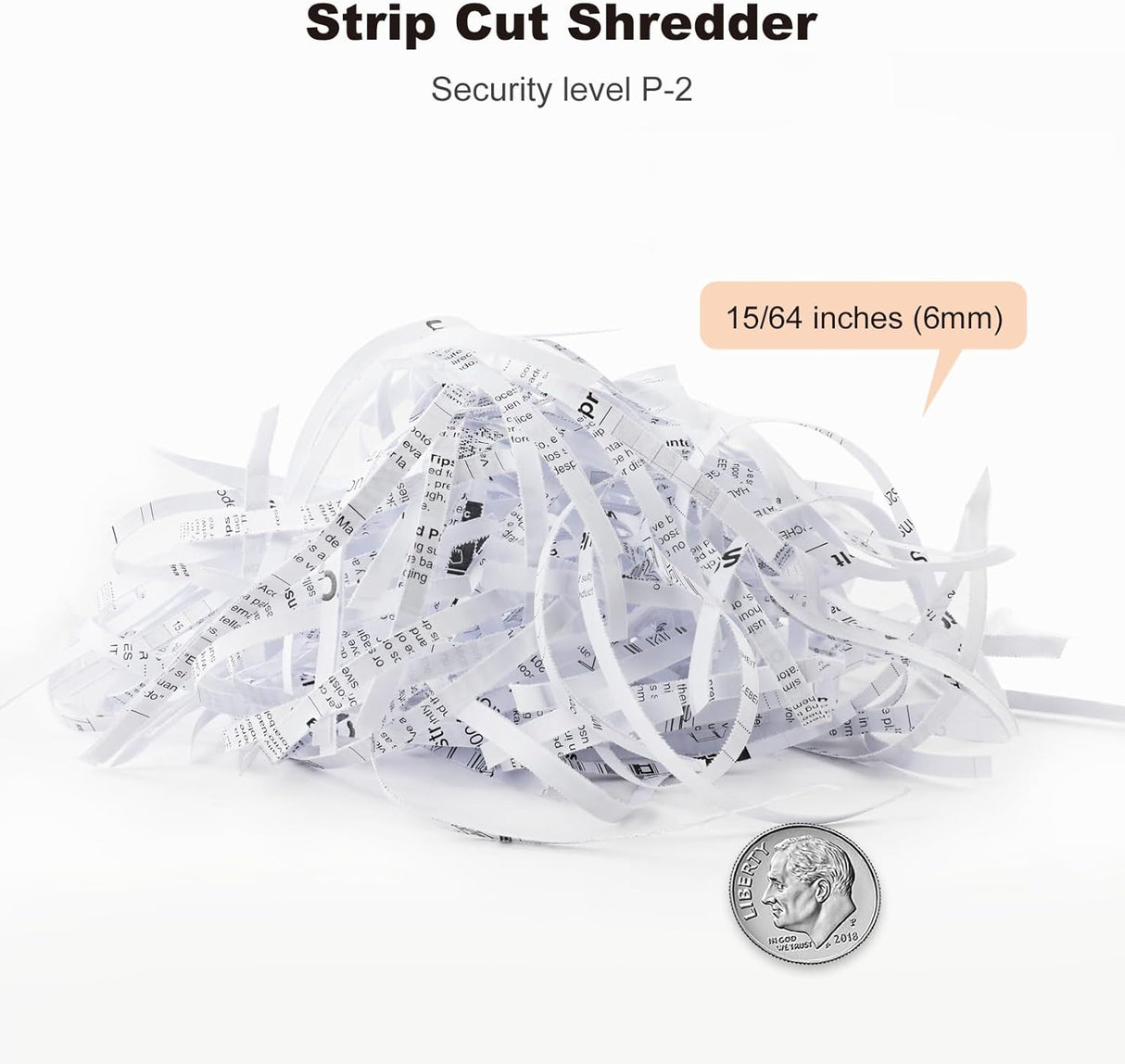 Bonsaii Trituradora de Papel 6 Hojas Sin Canasta S123-B