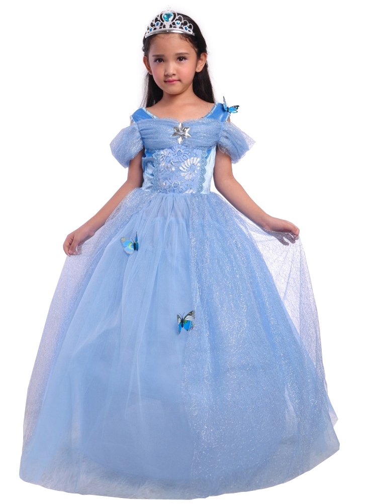 Dressy Daisy Disfraz de princesa Cenicienta para niñas