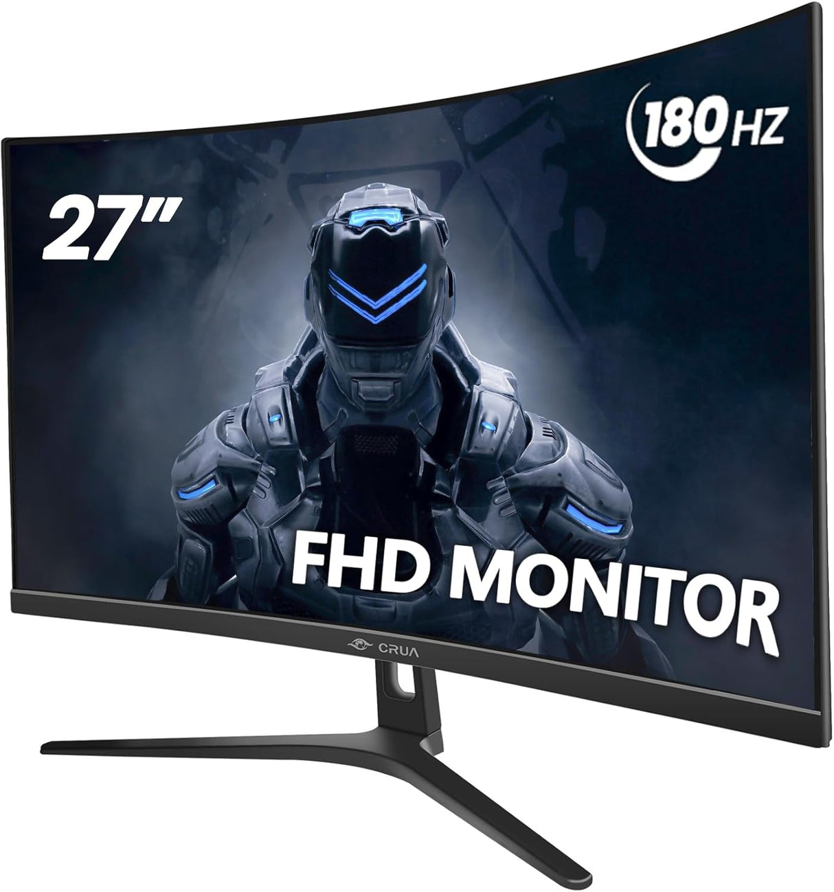 Monitor Curvo 27 CRUA 144Hz FHD 1ms FreeSync - Modelo 1800R