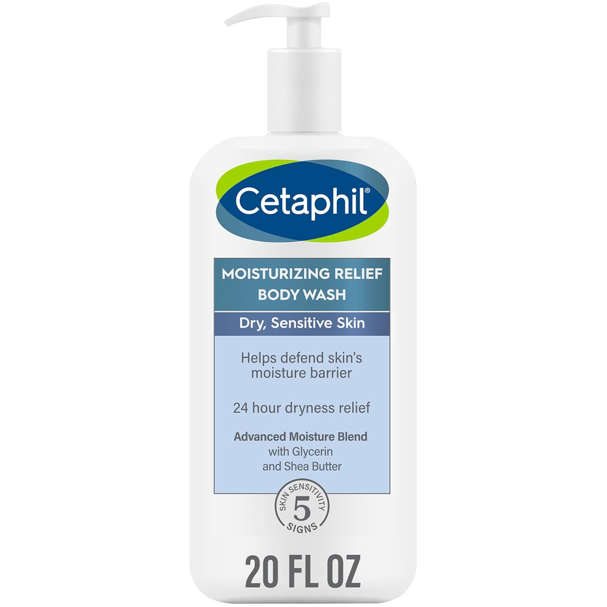 Gel de baño Cetaphil hidratante para pieles sensibles