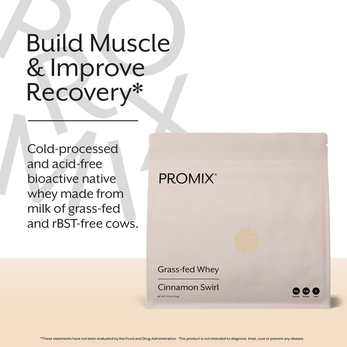 Proteína de Suero ProMix Nutrition, 5lb, Natural, Sin Gluten