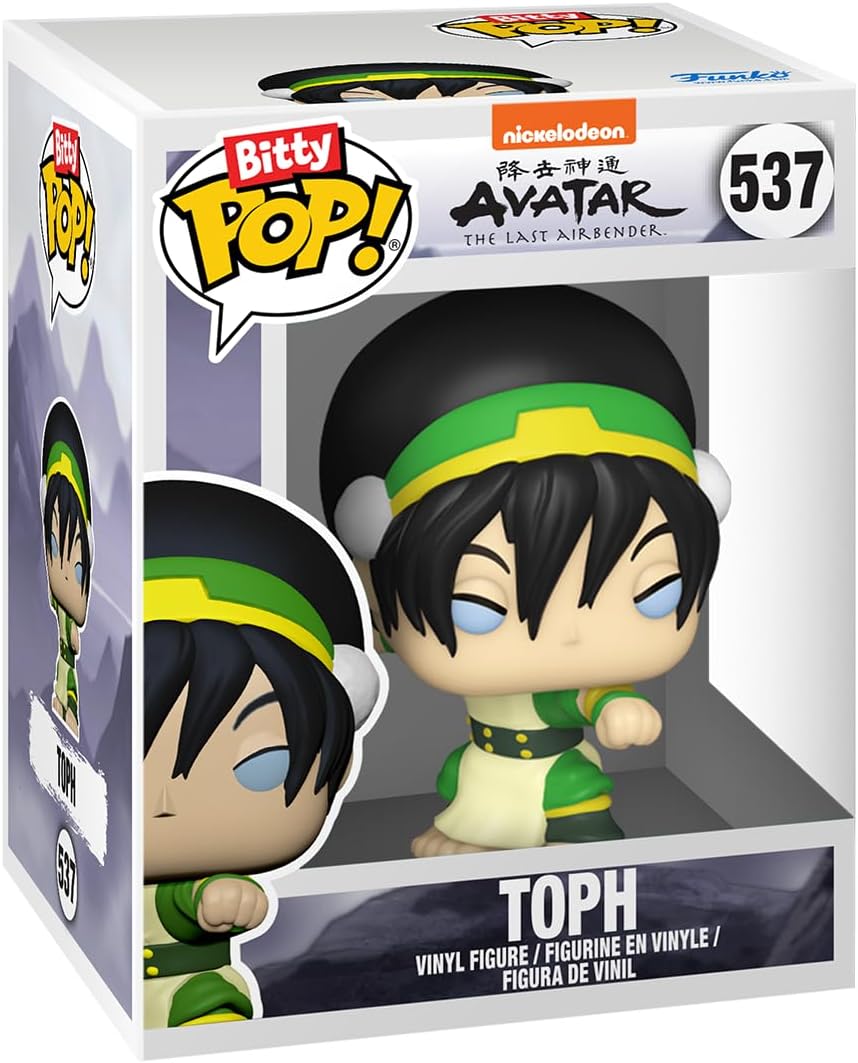 Funko Bitty Pop! Avatar: Aang, Appa, Toph y figura sorpresa