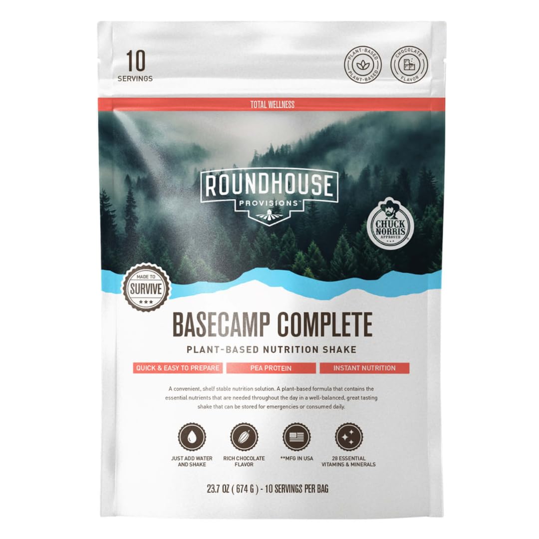 Batido Nutricional Basecamp Chuck Norris, 18g Proteína, 10 Porciones