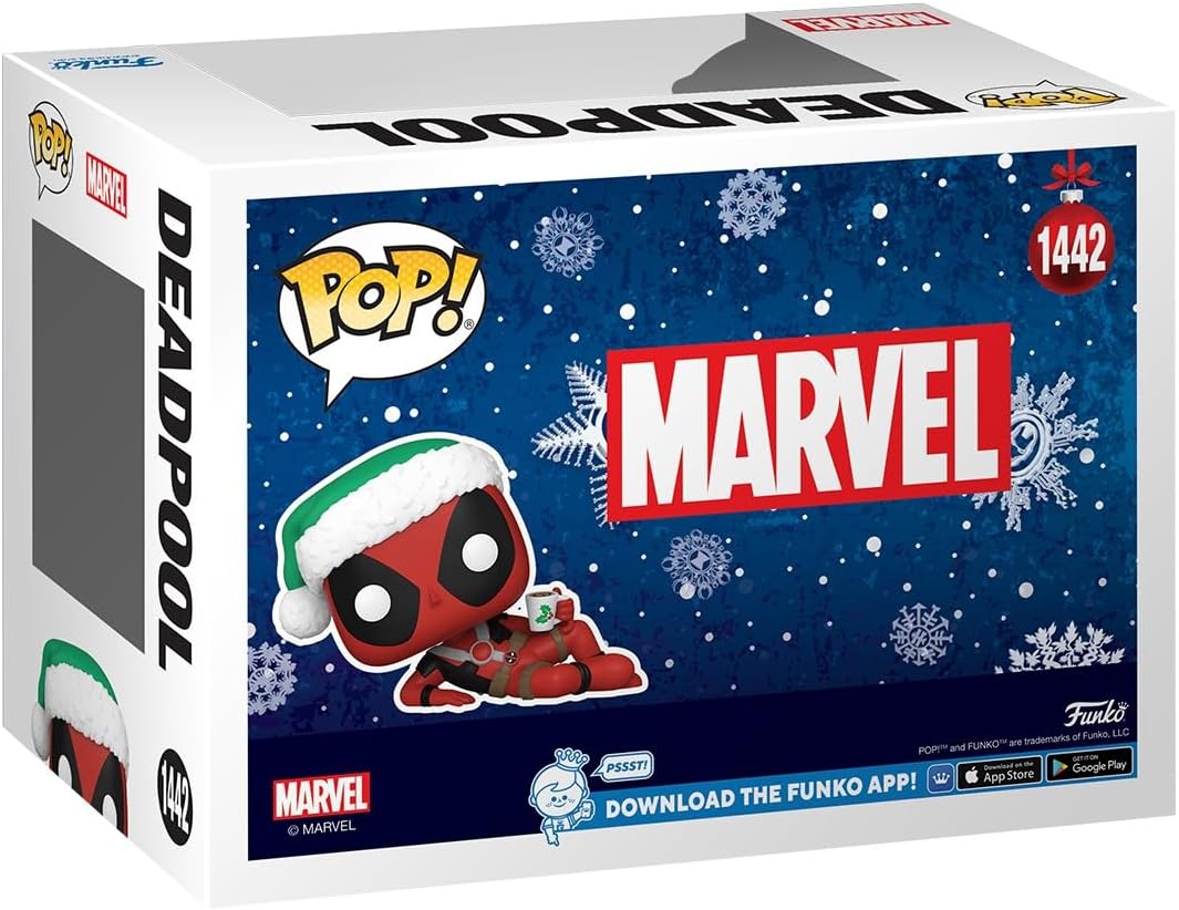 Muñeco Funko Pop! Marvel: Holiday - Deadpool Festivo
