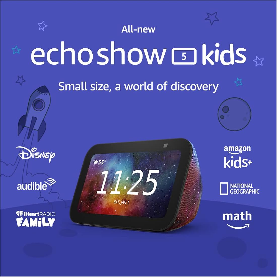 Asistentes Virtuales Nuevo Echo Show 5  2023) Kids Galaxia