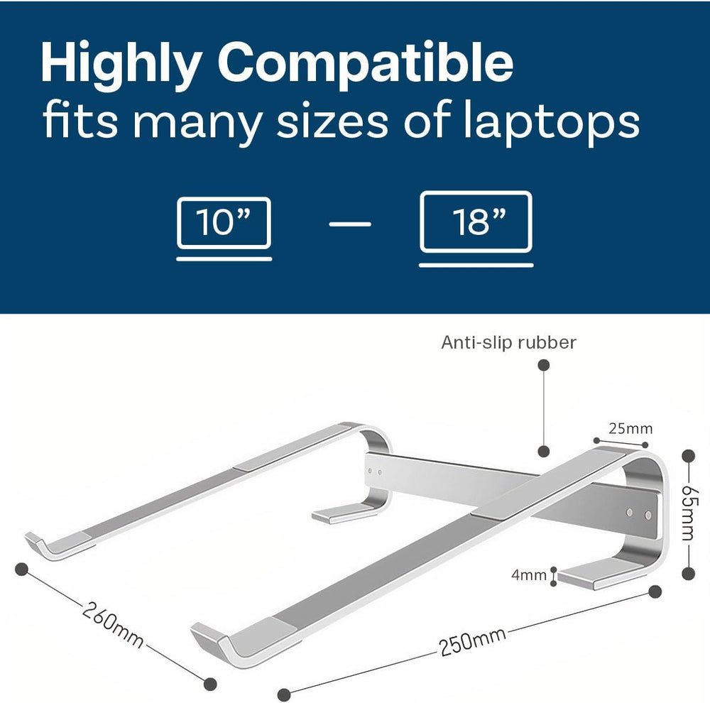 Soporte para laptop portátil para escritorio