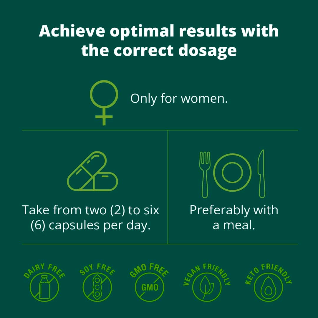 Suplemento Hormobalance Adaptógeno sistema hormonal femenino