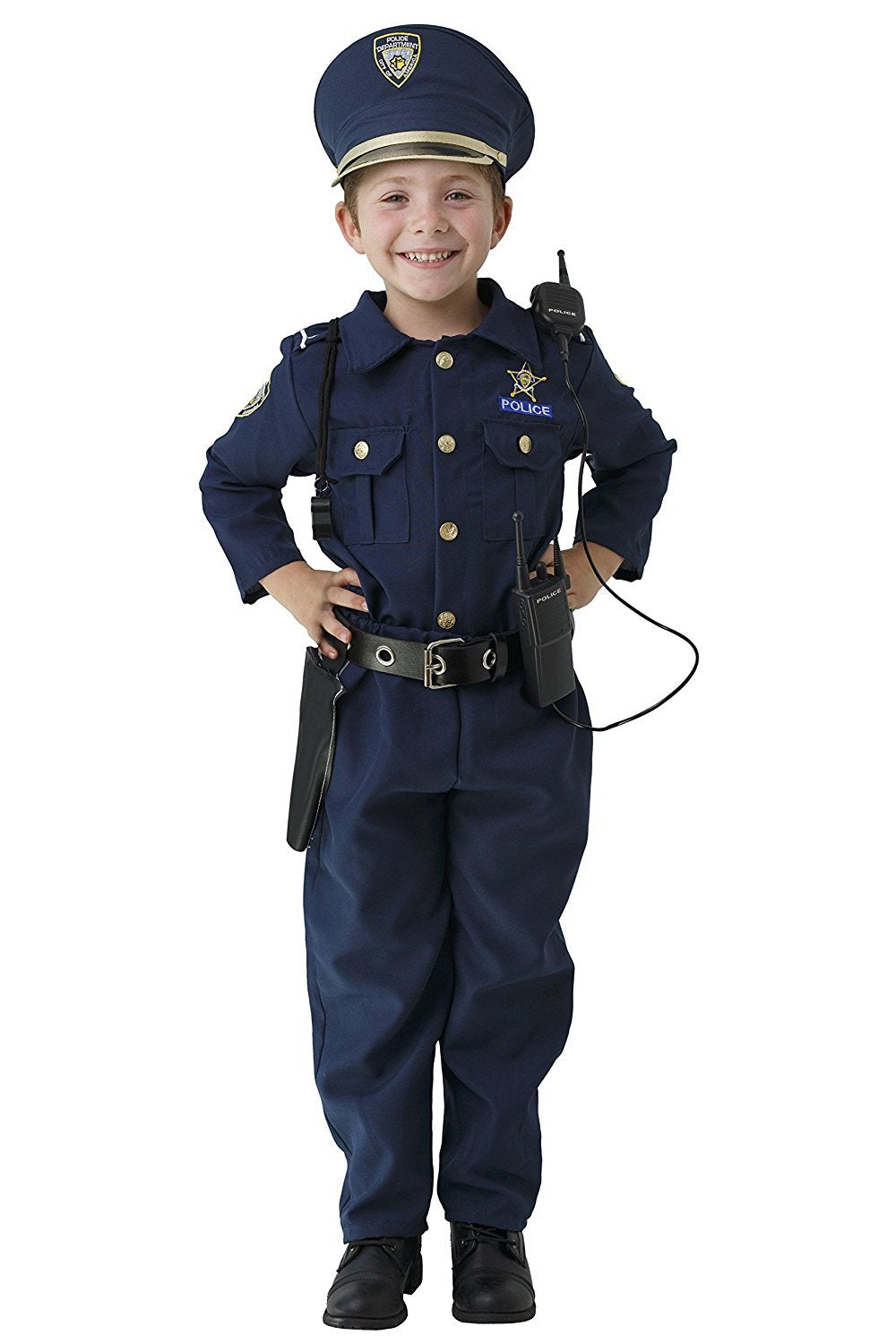 Dress Up America Deluxe Police Dress Up Costume Set