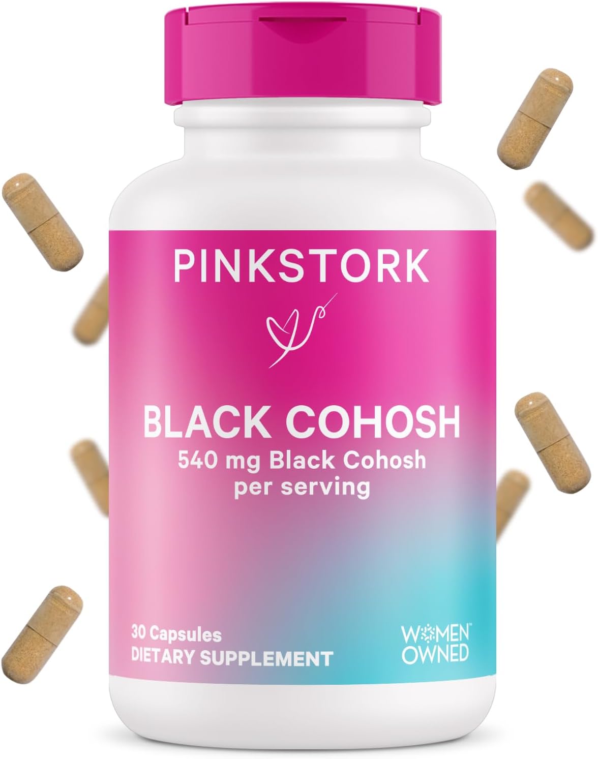 Suplementos de Cohosh Negro para Mujeres Pink Stork