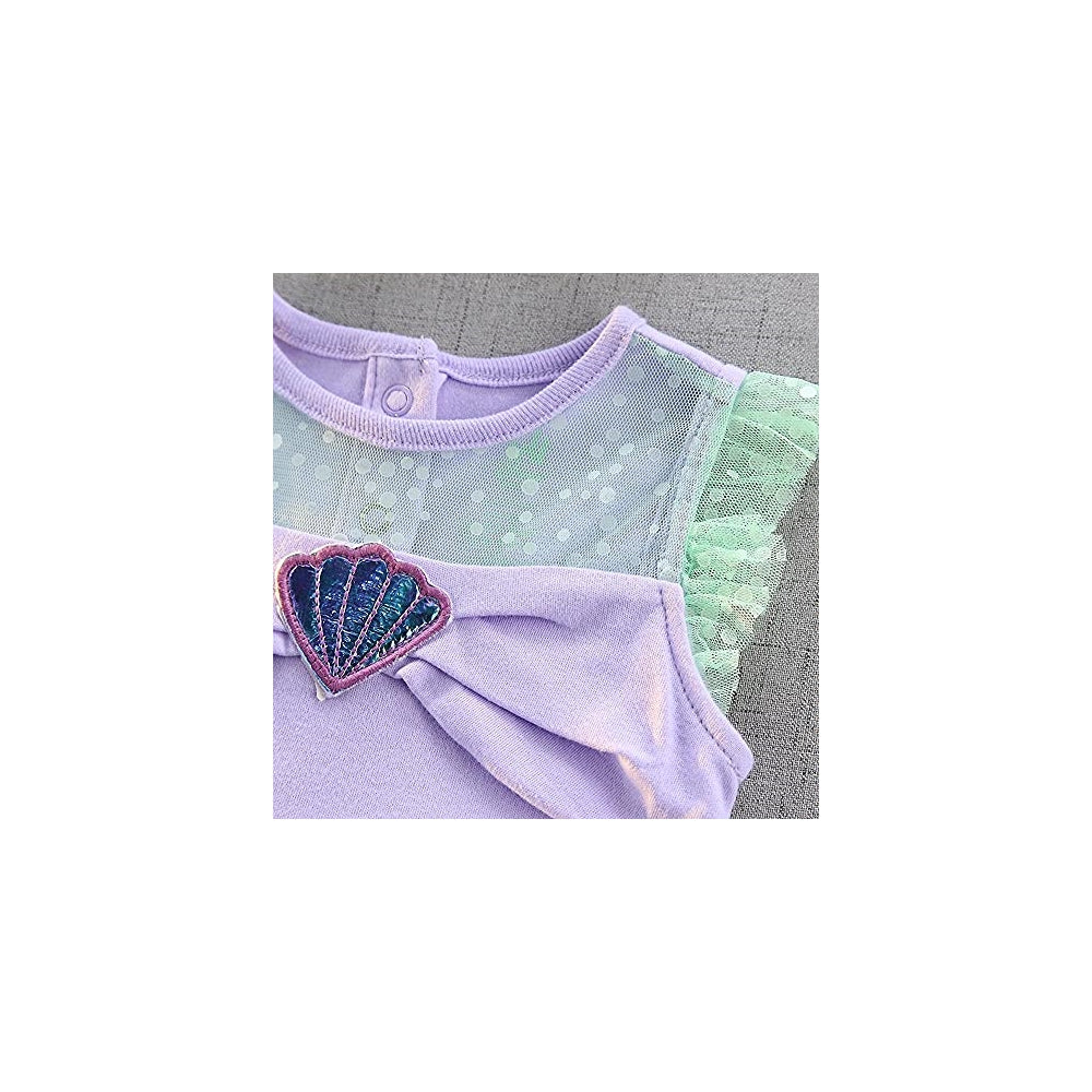 Disfraz para bebé de la sirenita para Halloween talla 3-6 m