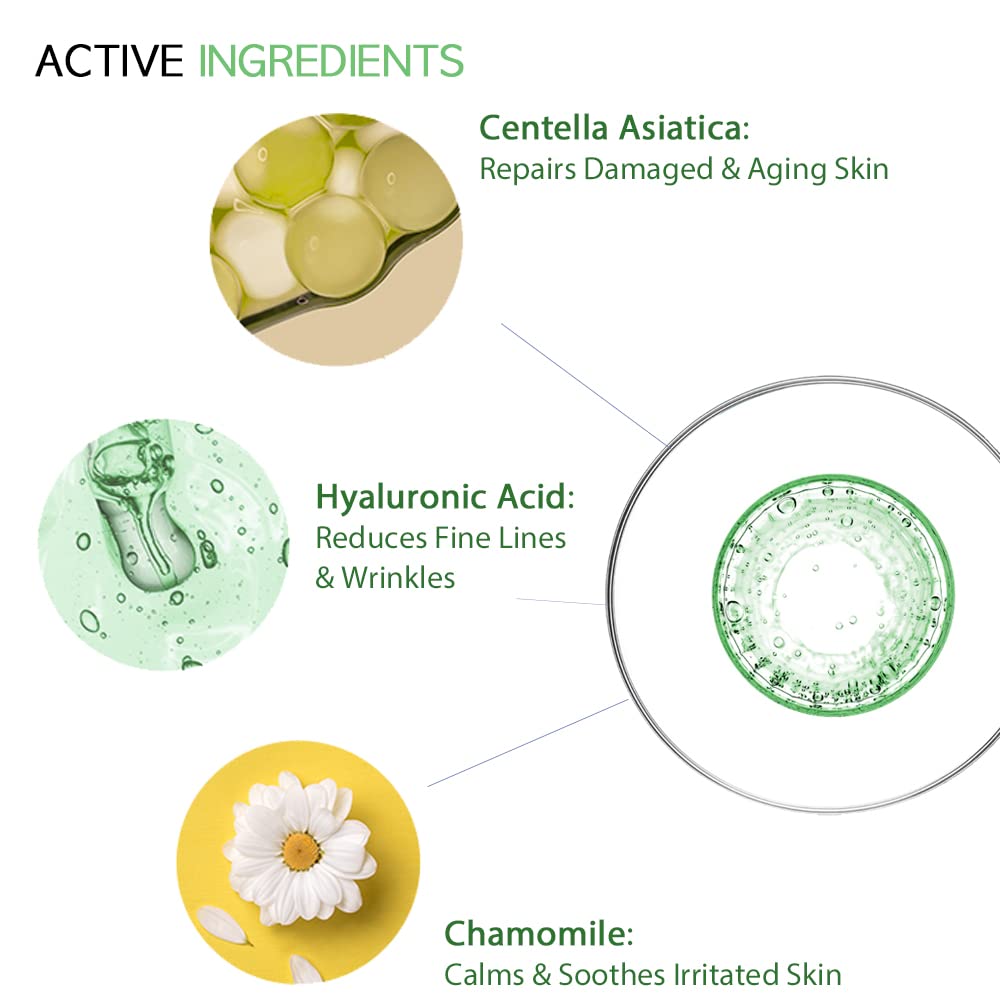 Máscara Calmante Cica para Piel Sensible e Irritada