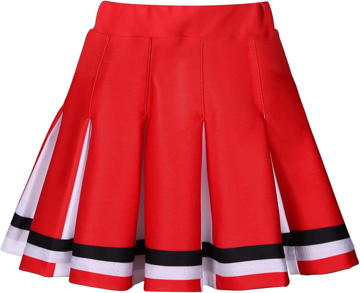 Disfraces de animadora para niñas rojo talla 8 9