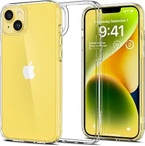 Funda diseñada celular color azul transparente