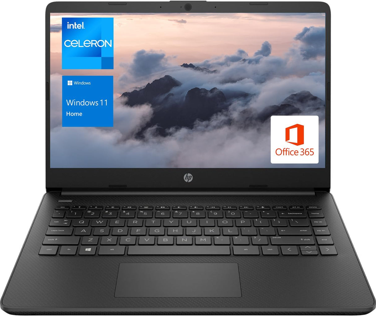 Portátil HP 14 HD, Intel N4120, 16GB RAM, 64GB eMMC