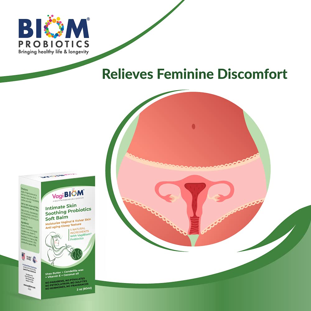 Probióticos calmantes para la piel íntima Manteca de karité