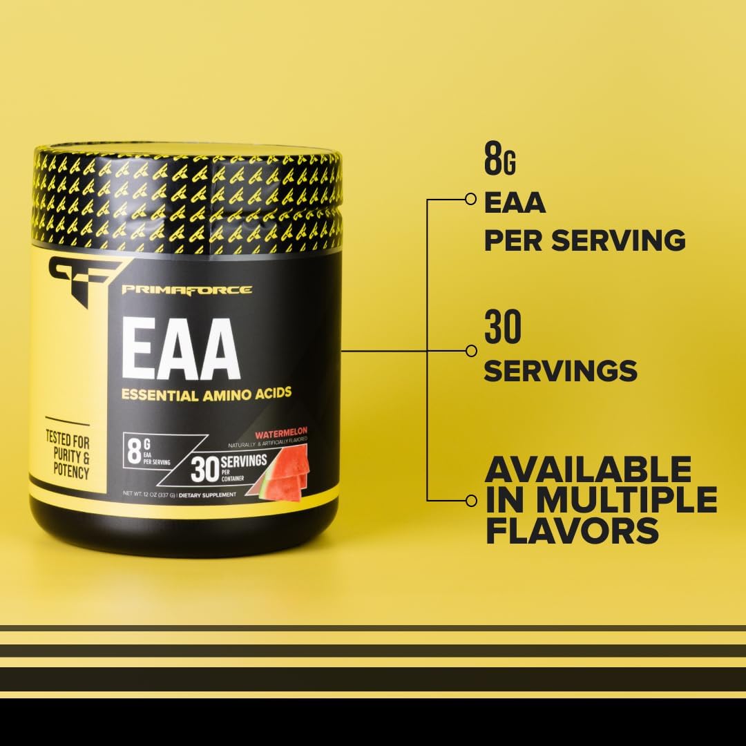 Primaforce EAA Powder Amino Esenciales Pre/Intra Workout 30 Servs