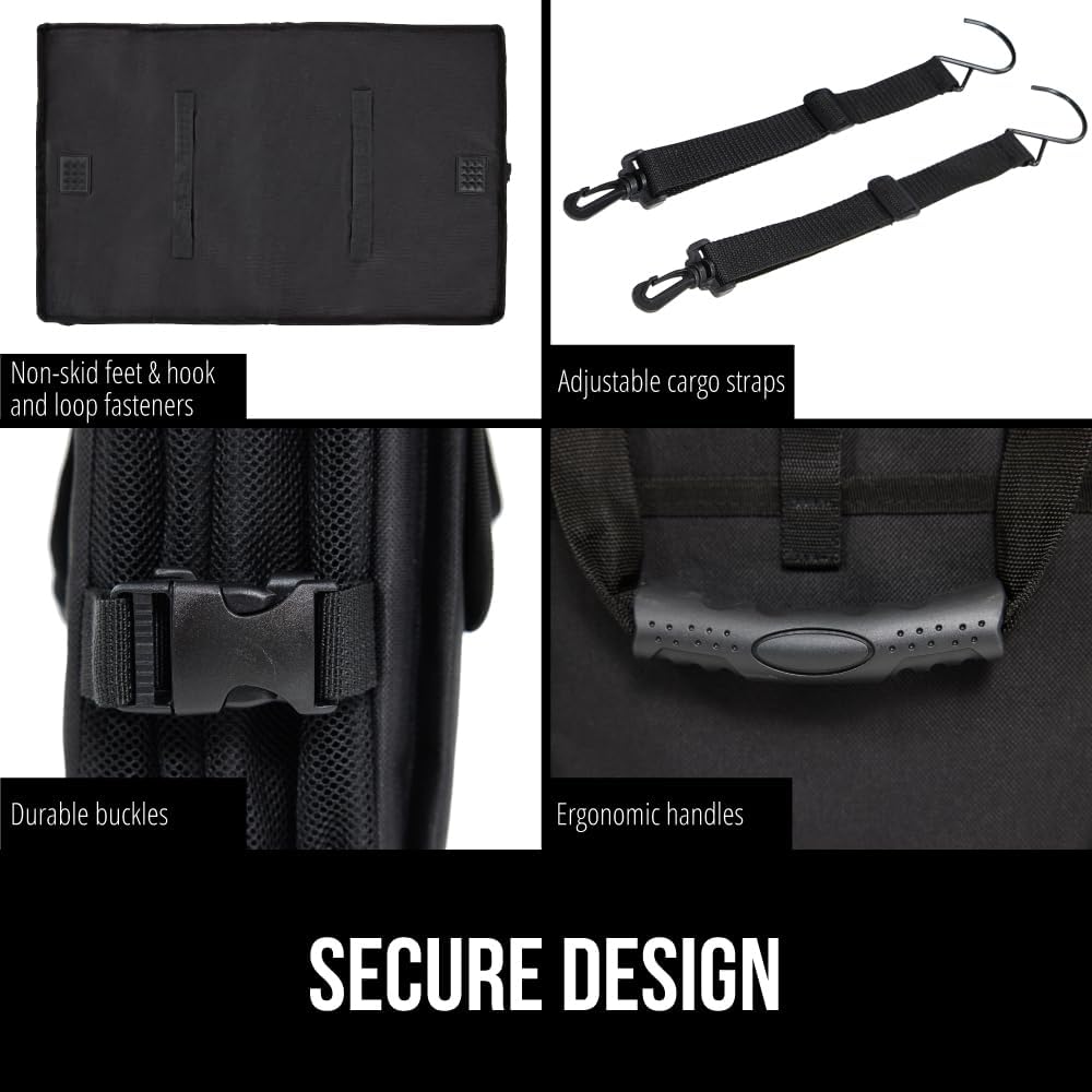 Organizador de maletero Gorilla Grip, resistente y plegable