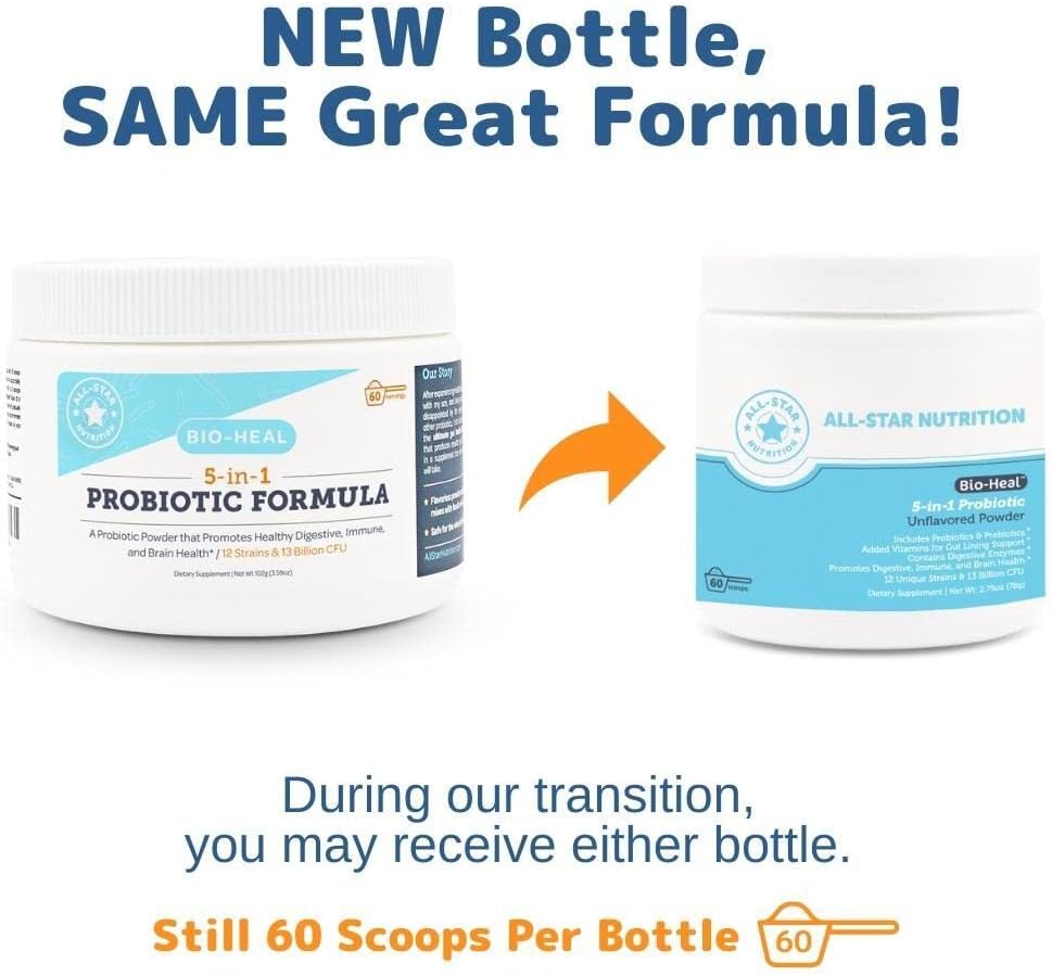 Suplemento Probiótico Bio-Heal® 5 en 1 para niños (polvo)