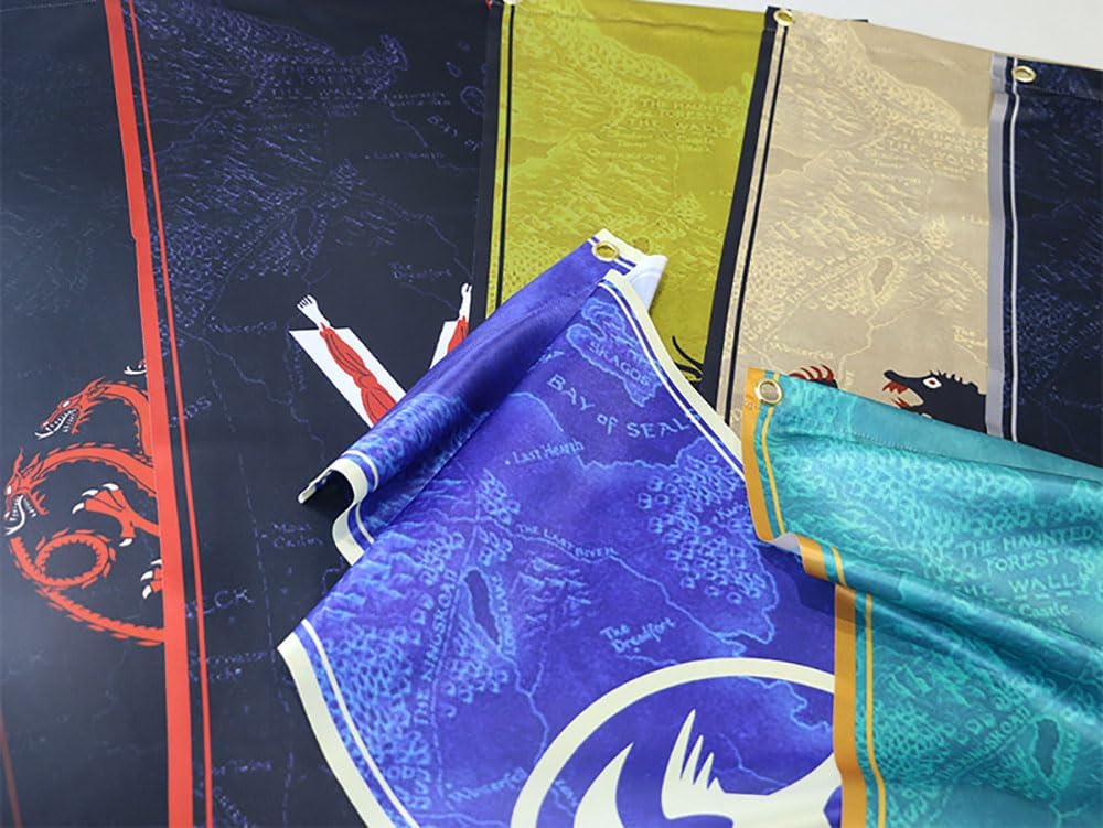 Bandera Juego de Tronos Casa Bolton 150X30CM