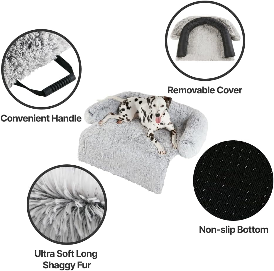 Cama para Perro Codi - Antiestrés, Lavable, 41x37x6 pulgadas