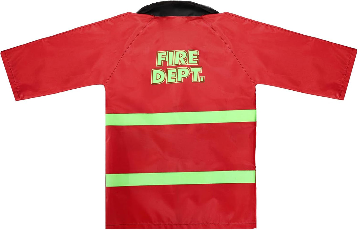 Disfraz de Bombero Infantil Lawei con Herramientas, 7 Piezas