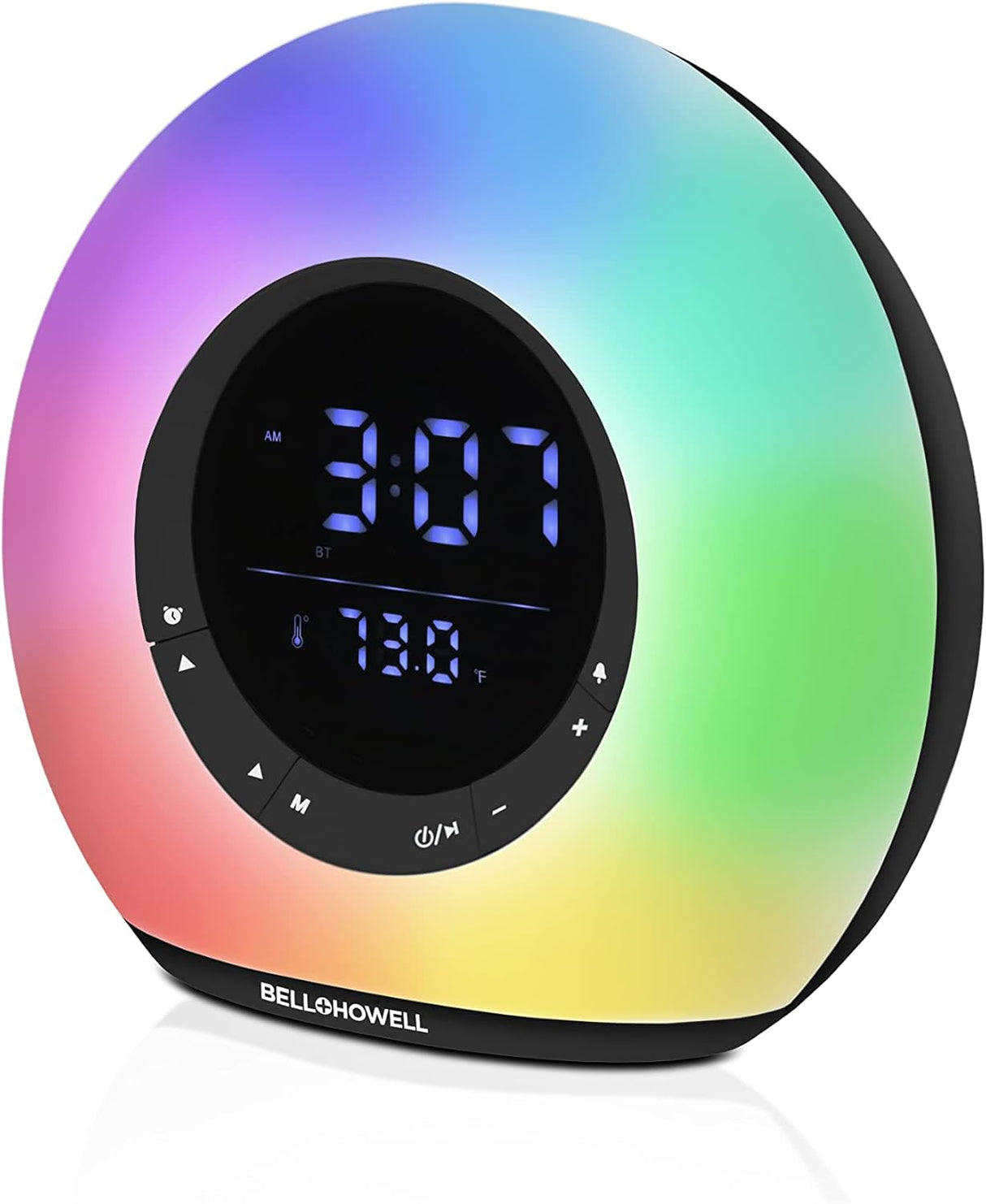 Reloj despertador Bluetooth Bell+Howell BH95TWS con altavoz