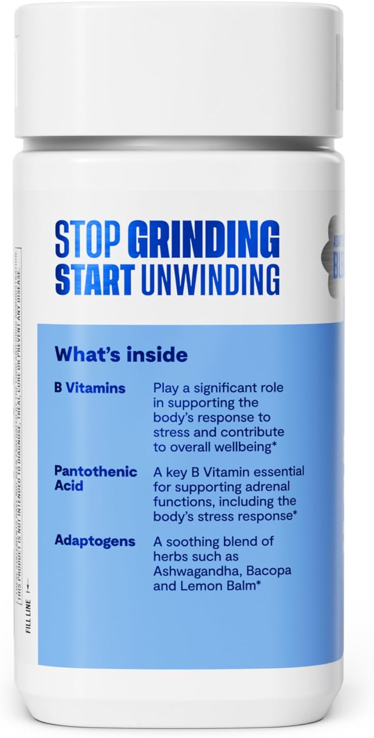 Suplemento Antiestrés: Relajación, Equilibrio, Vegano, Sin OGM