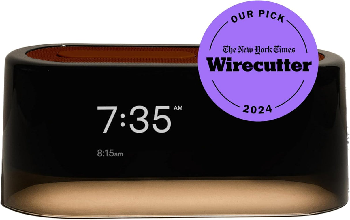 Reloj despertador inteligente con luz y sonidos naturales