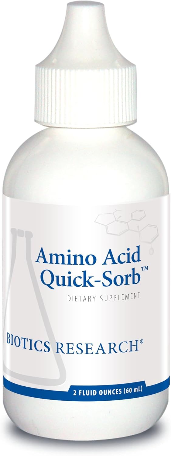 Fórmula Líquida Aminoácidos Quick Sorb de Biotics Research