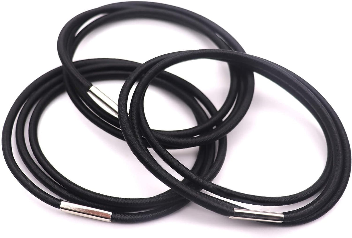 Juego de 3 bandas para botes de basura de 13 a 30 galones, bandas elásticas para botes de basura Hongmed para artículos para el hogar, banda colorida para forro de botes de basura, bueno