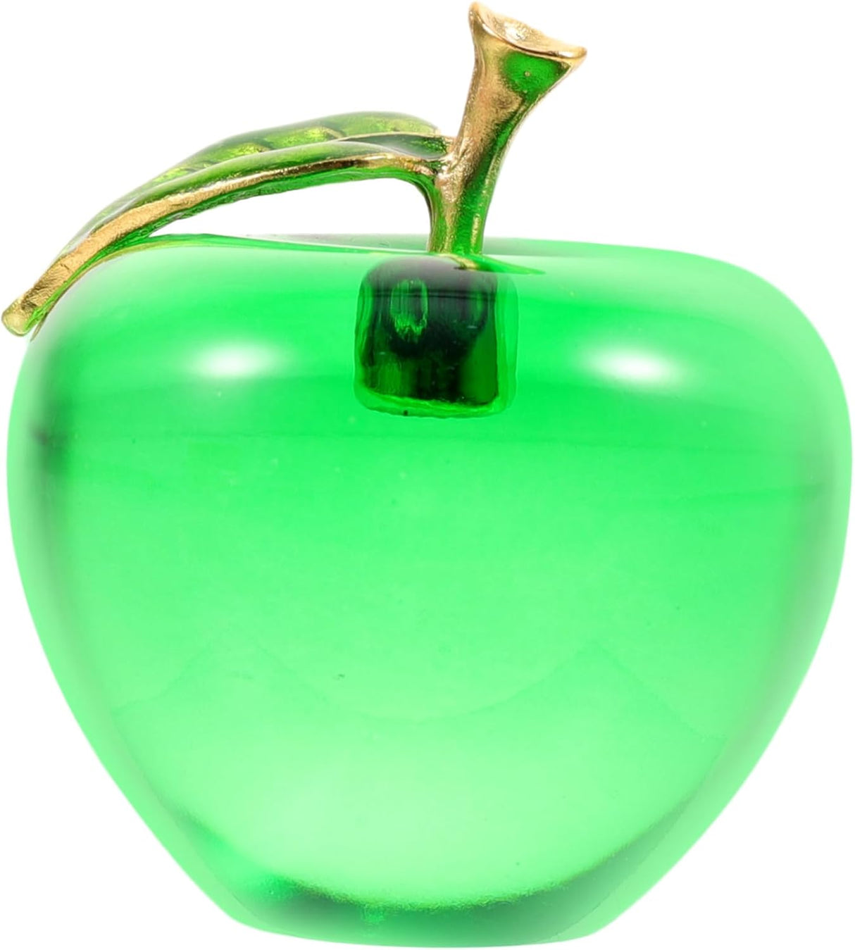 Adorno de Manzana de Cristal PRETYZOOM, Decoración Navideña