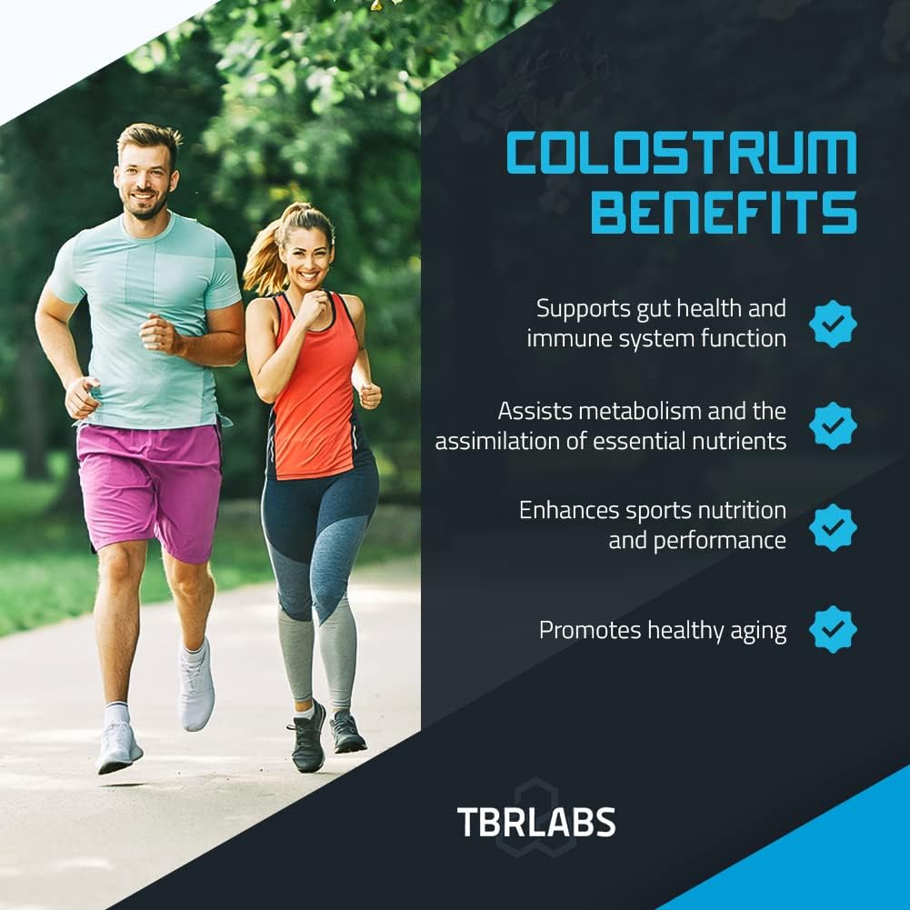 Colostro Bovina Puro 180 Cápsulas - Libre de Antibióticos