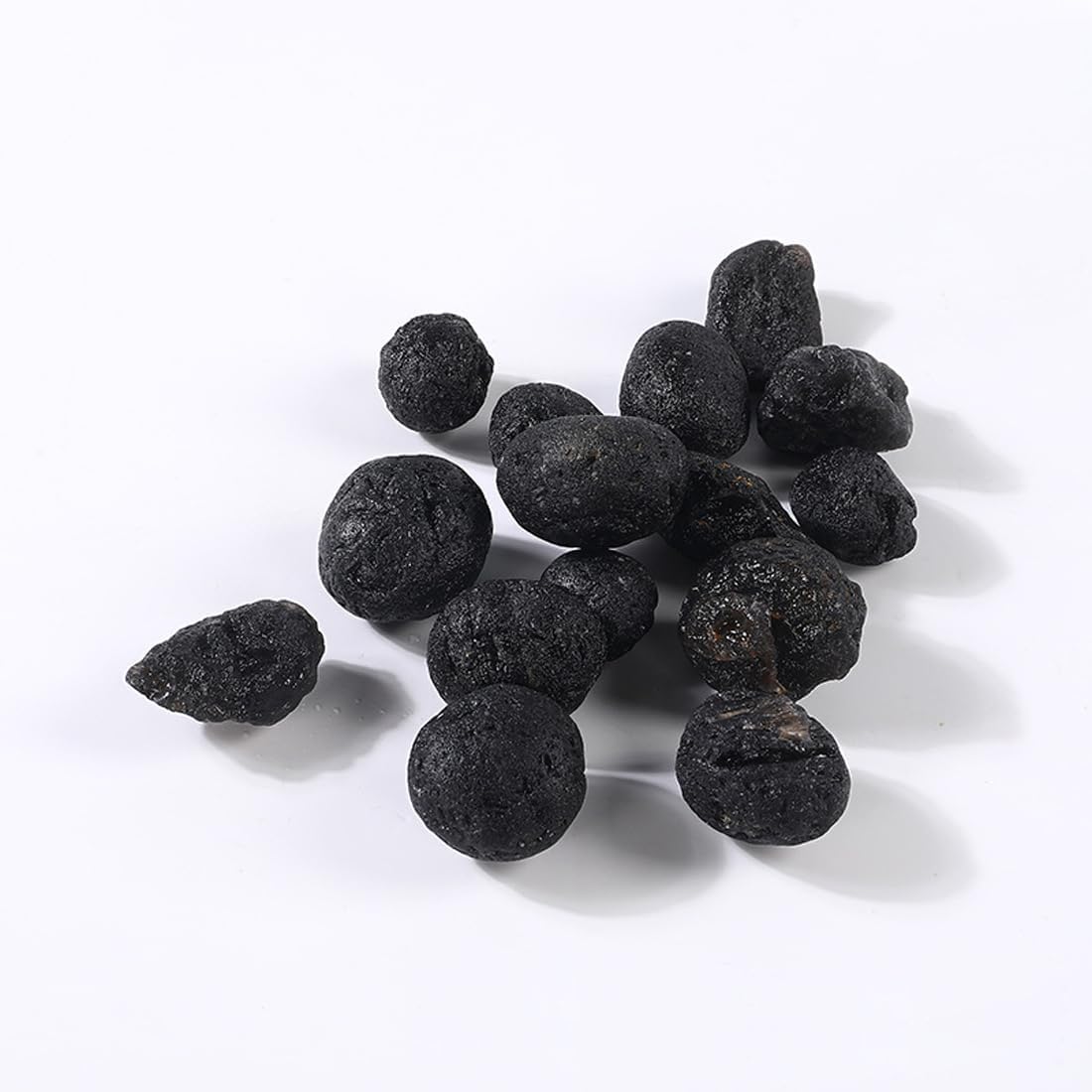 Cristales de Tektita Crudos, Piedras Naturales para Curación