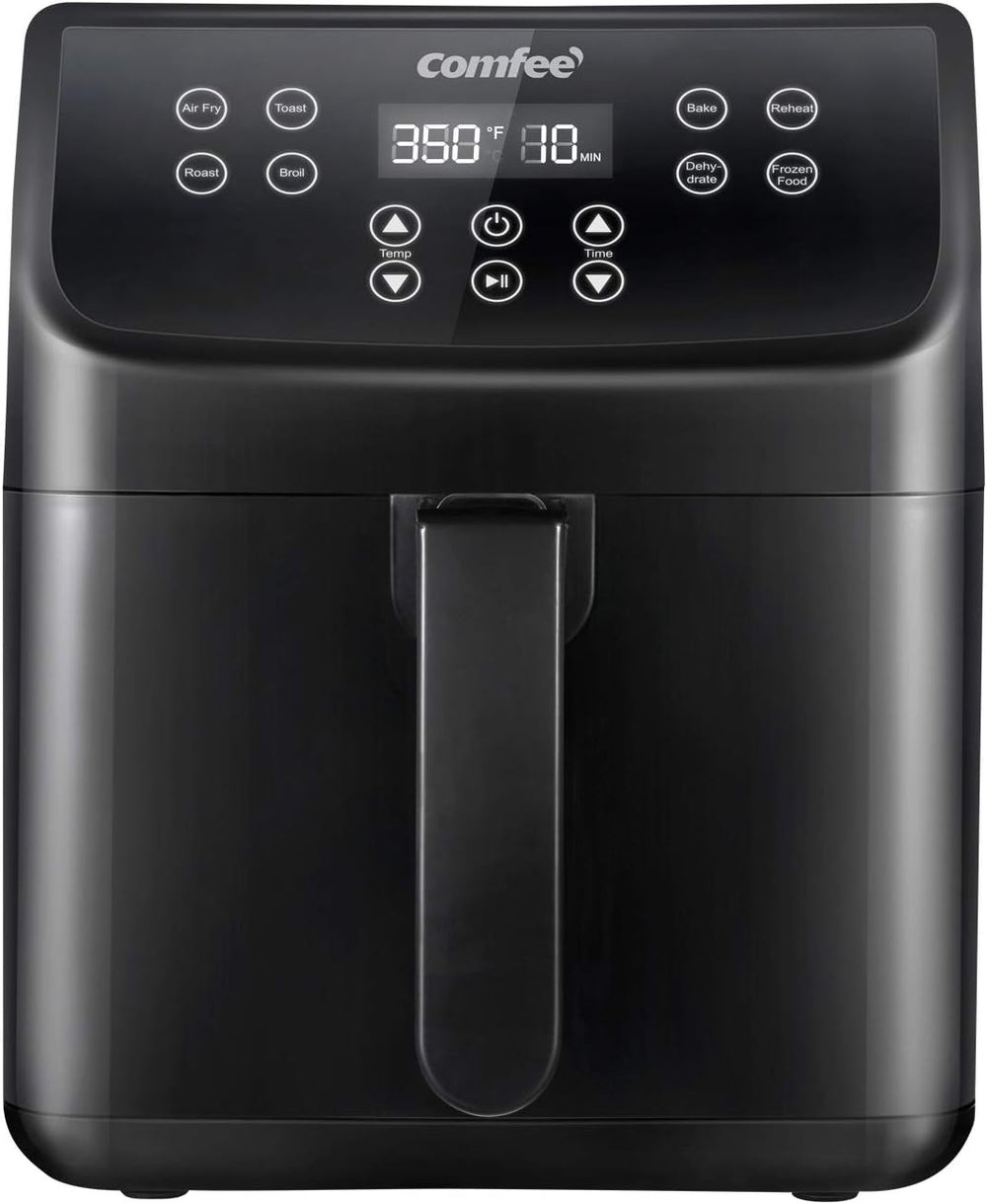 Freidora de aire COMFEE 5.8Qt 1700W, 8 funciones, digital