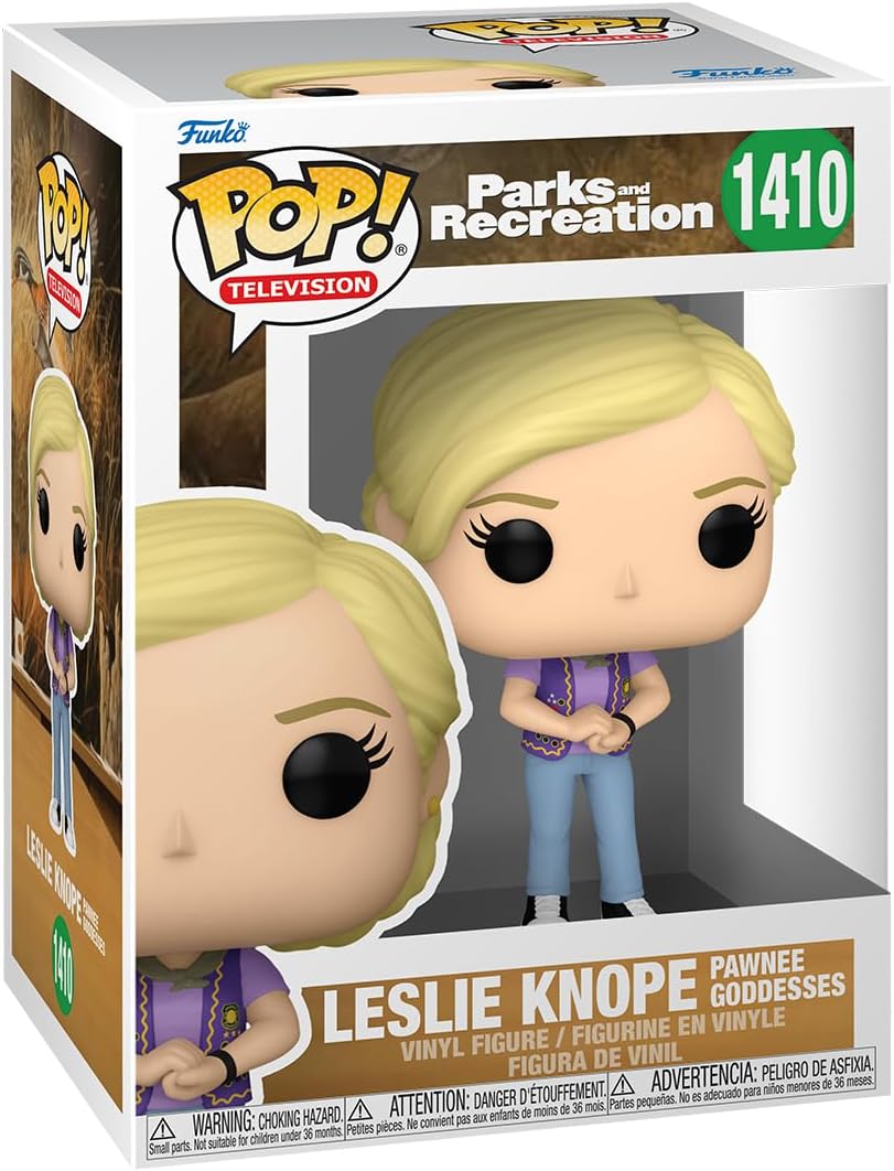 Funko Pop! TV: Leslie Knope Diosas de Pawnee figura coleccionable
