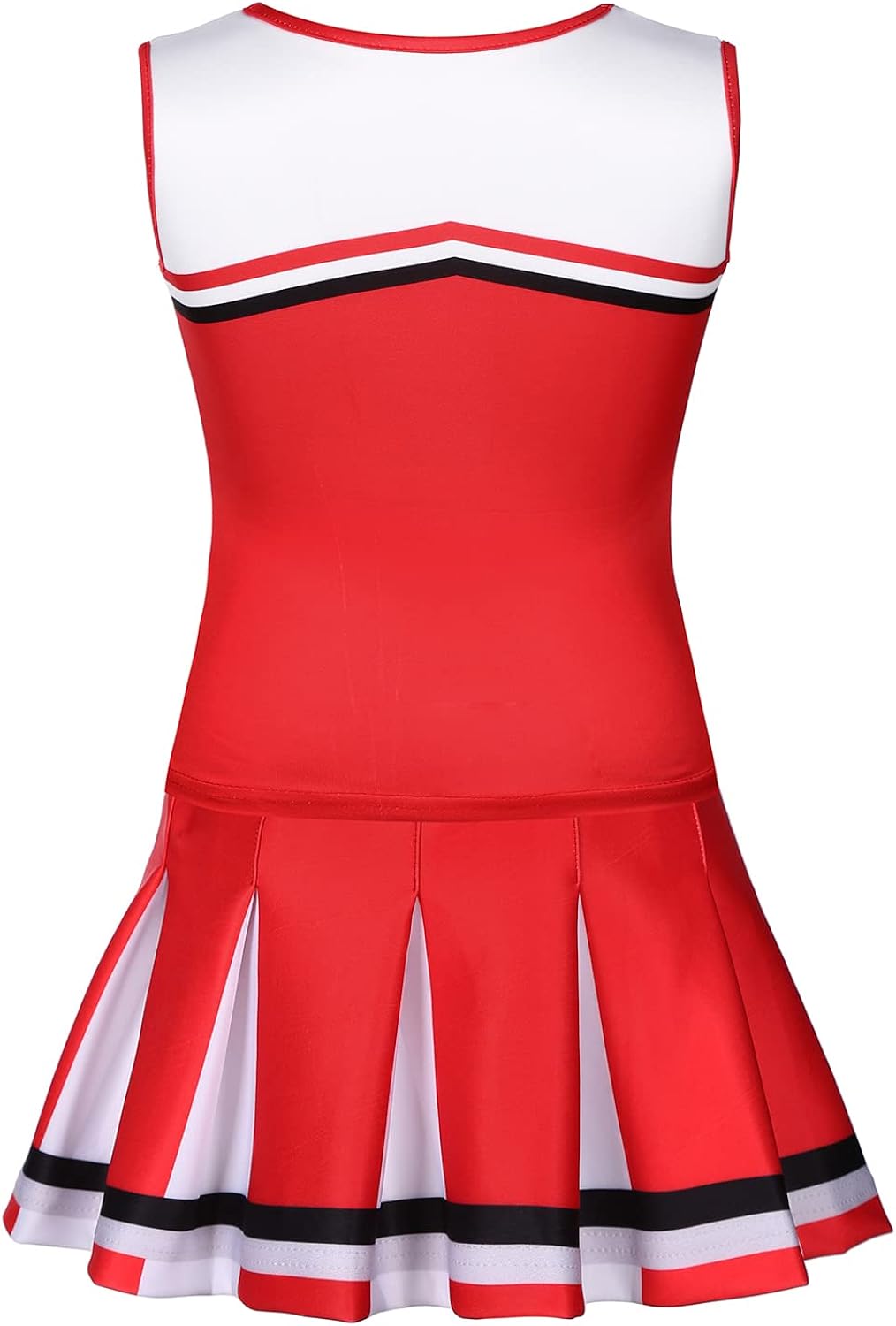 Disfraces de animadora para niñas rojo talla 8 9