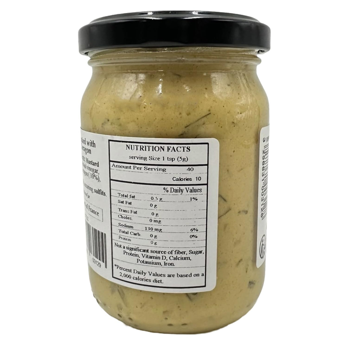 Mostaza de Estragón DELOUIS, 7 OZ, Sabor Intenso y Natural