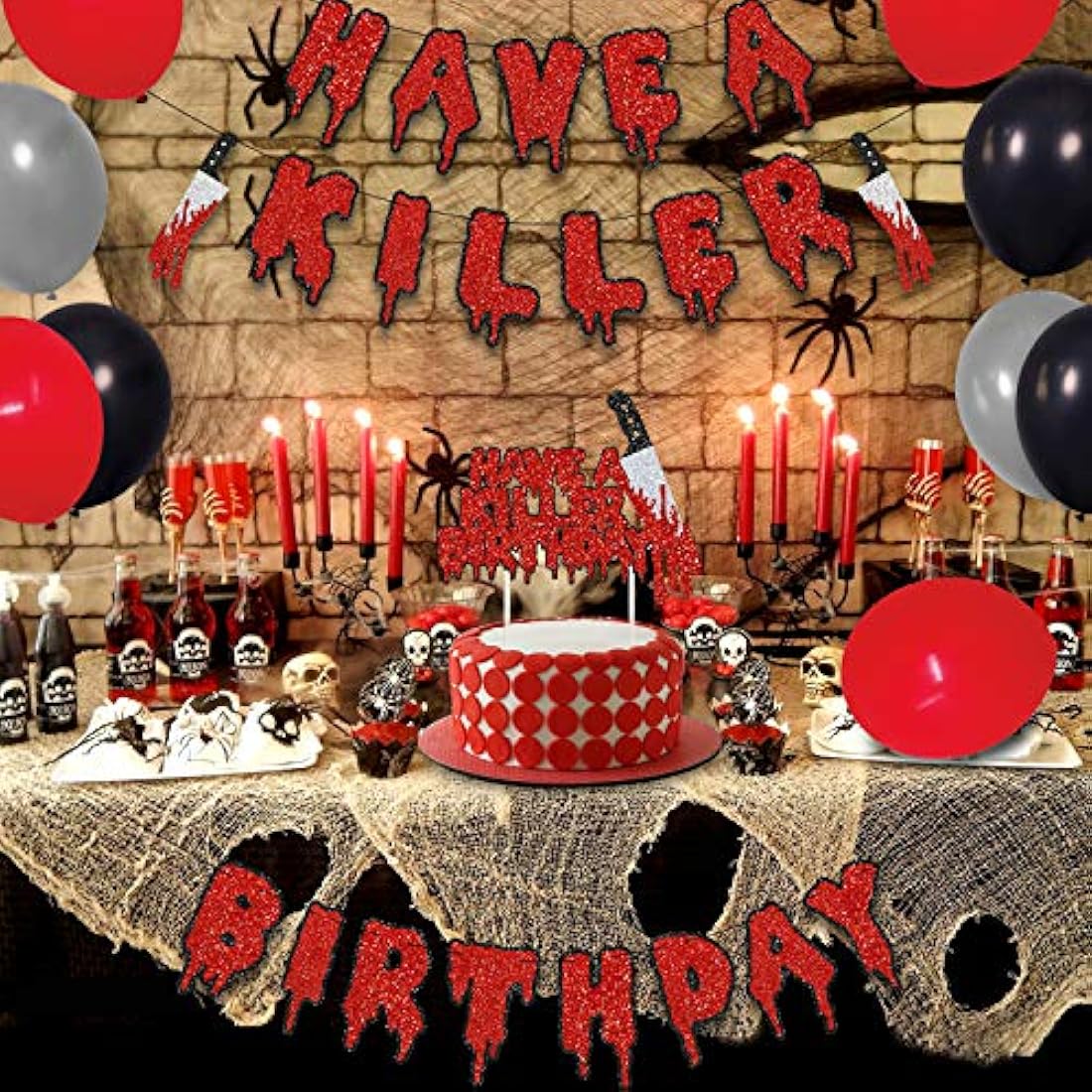 Kit de decoración para fiestas/32 unidades. Bessmoso