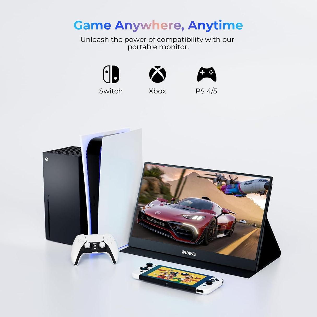 Monitor portátil 15.6 1080P USB C HDMI, HDR Freesync AA