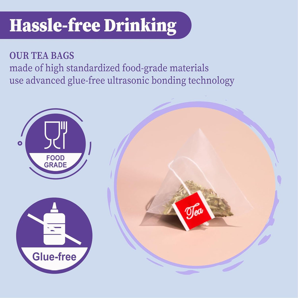 Té de Pasiflora FullChea, 40 Bolsitas, Relajante, Sin Cafeína