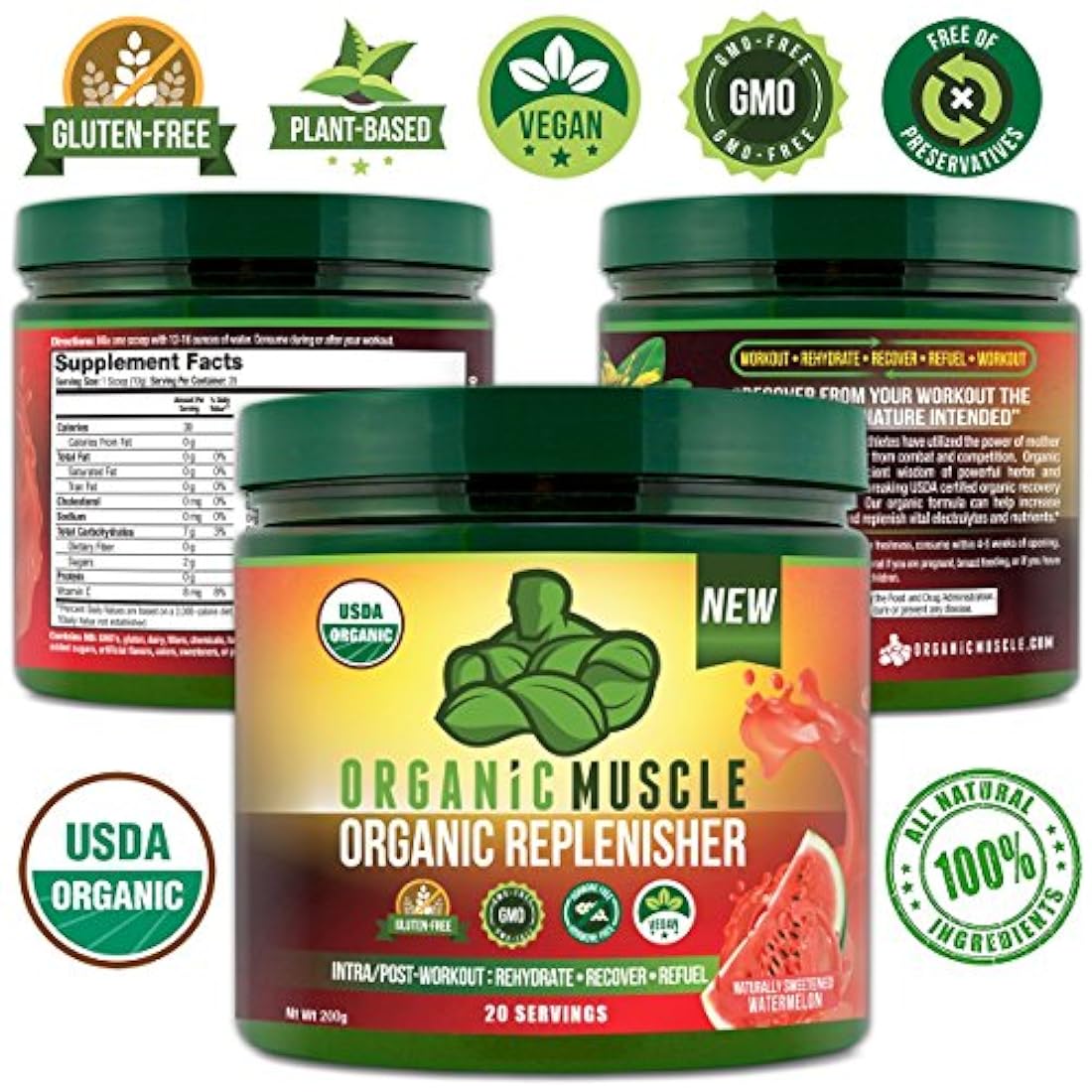 Polvo de electrolito de relleno orgánico