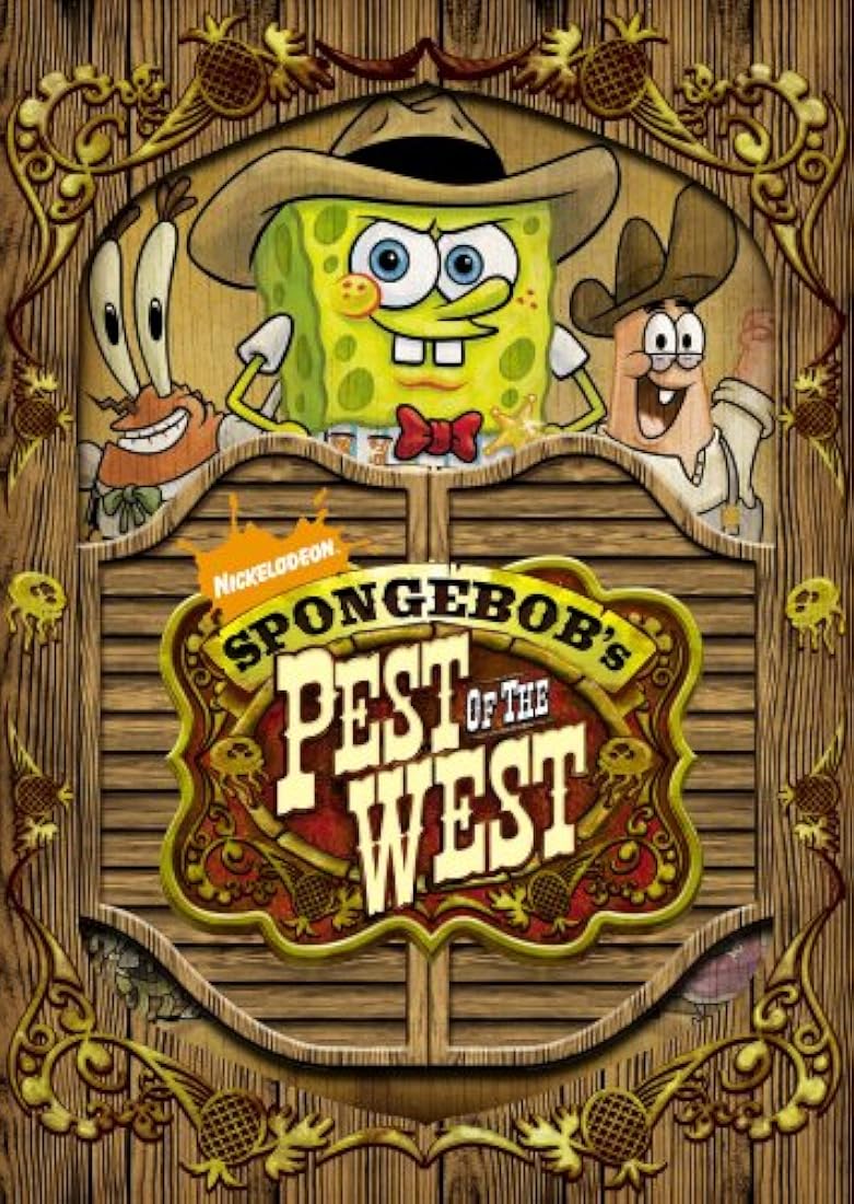 dvd bob Esponja Pantalones Cuadrados - Plaga del Oeste