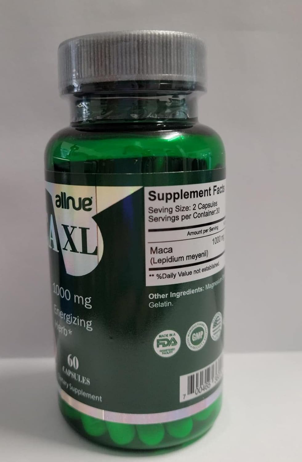 Capsules para glúteos Super Macaxl Aumenta Bumo 60 cápsulas