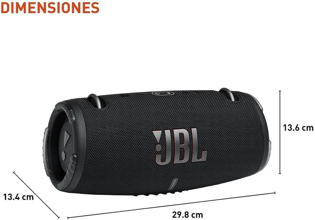 JBL Xtreme 3 - Altavoz Bluetooth, Sonido Potente, IP67