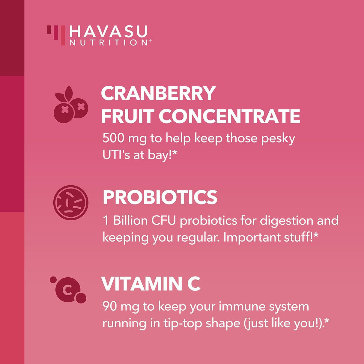 Gomitas de Arándano para Salud Urinaria y Probióticos