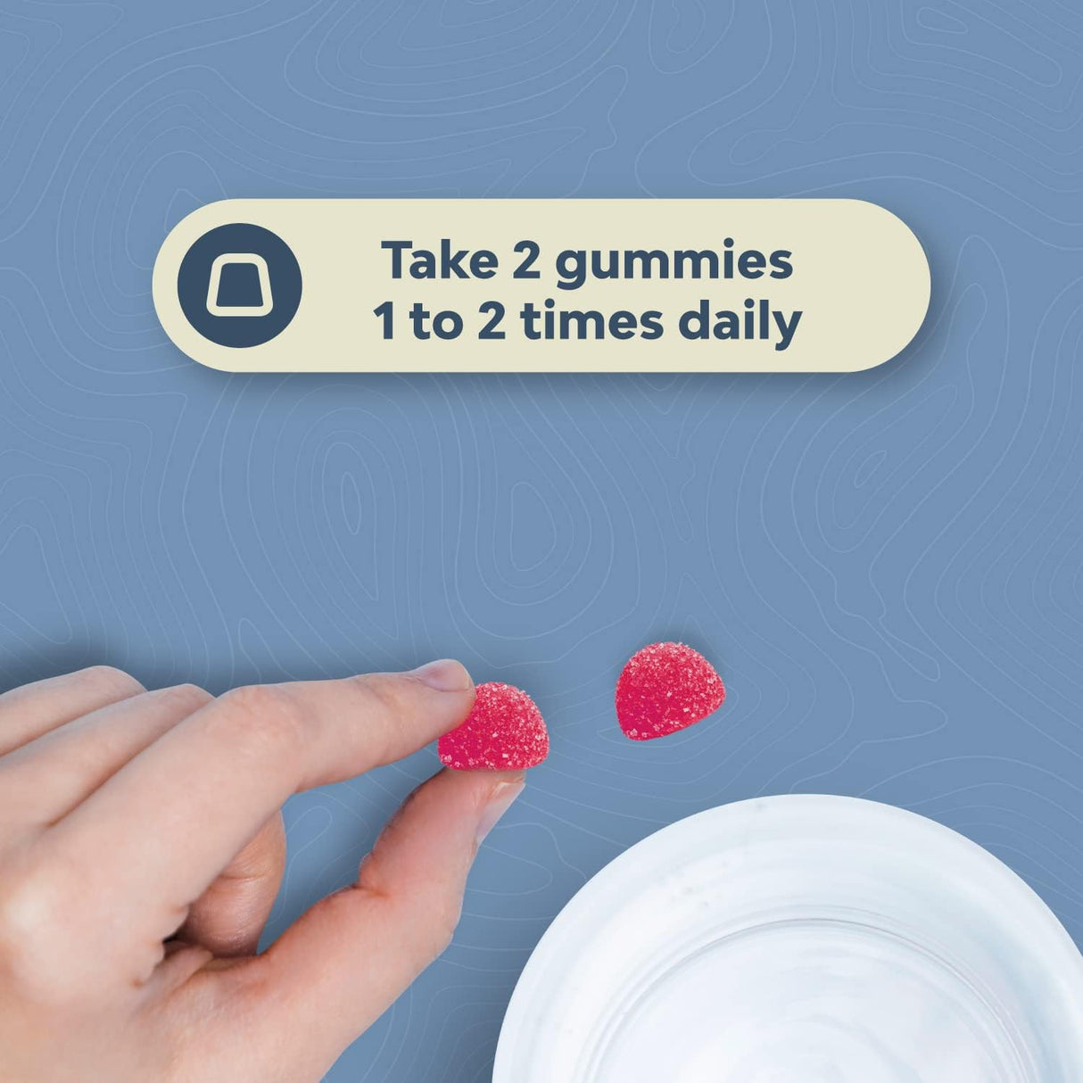 Suplementos Gomitas de zinc extra fuertes para adultos 50 mg