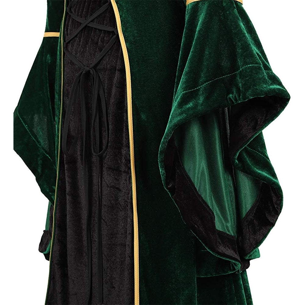 Disfraces de Vestido renacentista talla 3XL color negro