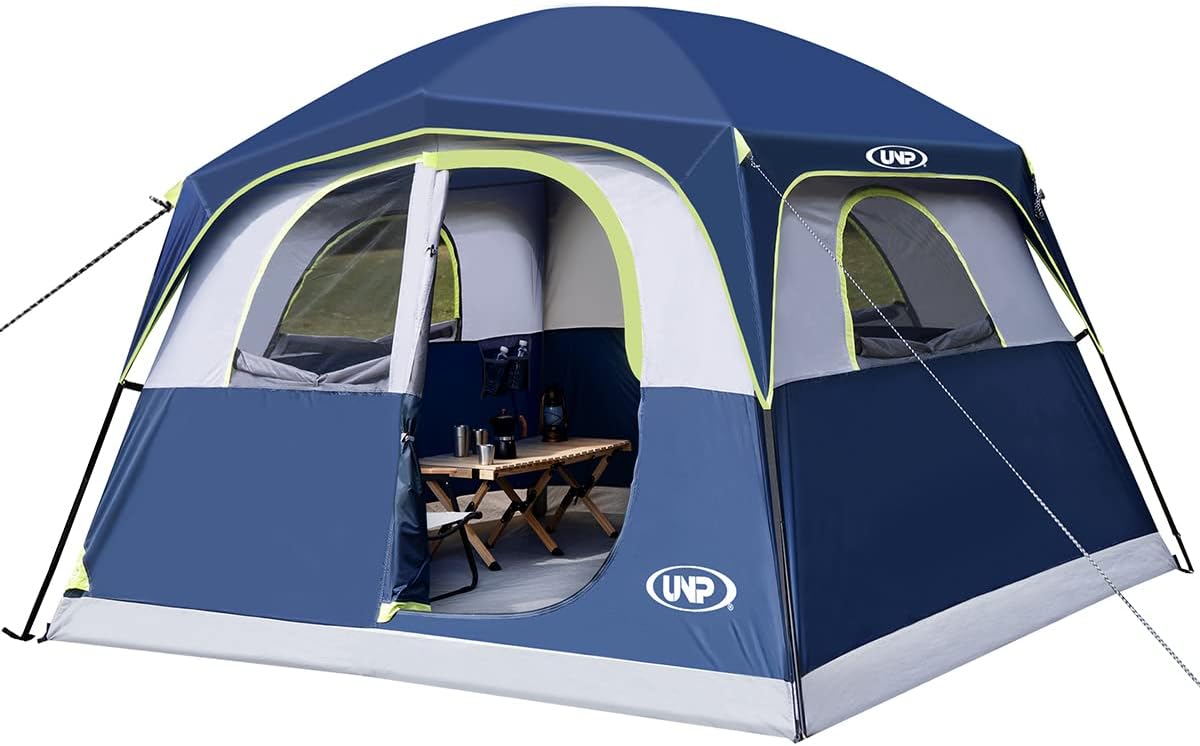 Tienda UNP Carpa 6 Personas Impermeable y Resistente al Viento